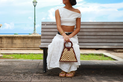 Cartera Tofeme Marrón